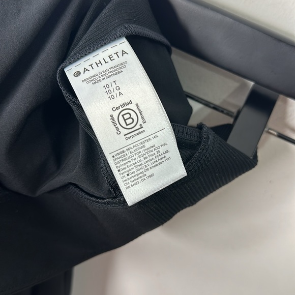 Athleta Pants Womens 10/T Black Brooklyn Midrise Ankle - Picture 7 of 8